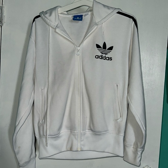 Men adidas hoodie zip sweater - Picture 2 of 8